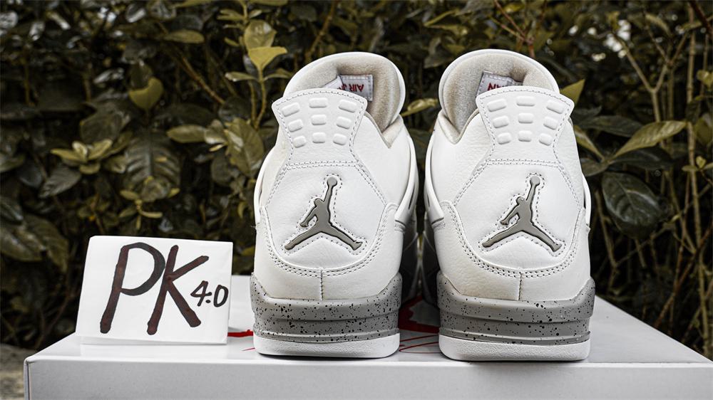 PK GOD Jordan 4 Retro White Oreo RETAIL MATERIALS READY TO SHIP